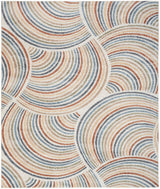 Nourison Astra Machine Washable Asw08 Ivory Multicolor Rug - Nourison - 99446979049