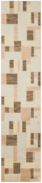 Nourison Astra Machine Washable Asw09 Beige Multicolor Rug - Nourison - 99446944375