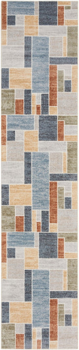 Nourison Astra Machine Washable Asw09 Multicolor Rug - Nourison - 99446122094