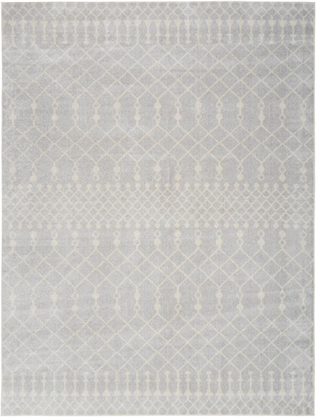 Nourison Astra Machine Washable Asw10 Grey Rug - Nourison - 99446122391