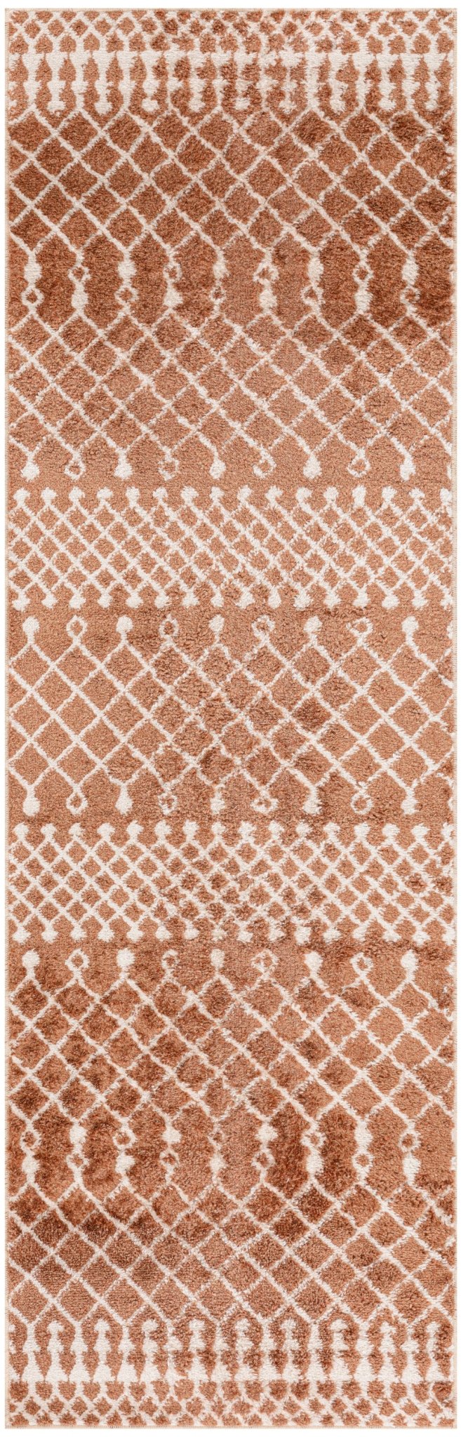 Nourison Astra Machine Washable ASW10 Machine Made Copper Rug