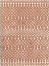 Nourison Astra Machine Washable ASW10 Machine Made Copper Rug