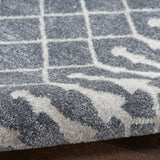Nourison Astra Machine Washable ASW10 Machine Made Denim Rug