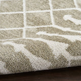 Nourison Astra Machine Washable ASW10 Machine Made Sage Rug