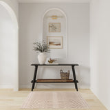 Nourison Astra Machine Washable ASW10 Machine Made Taupe Rug