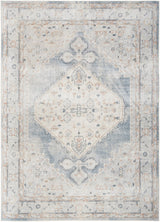 Nourison Astra Machine Washable Asw11 Light Blue Rug - Nourison - 99446124661