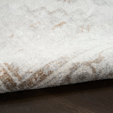 Nourison Astra Machine Washable ASW11 Machine Made Grey Rug