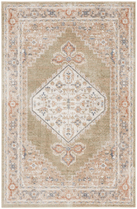 Nourison Astra Machine Washable Asw11 Sage Multi Rug - Nourison - 99446124173