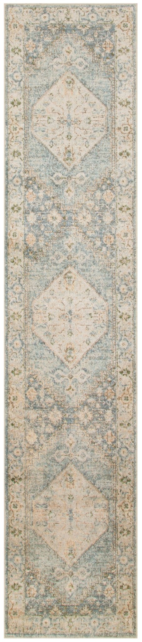 Nourison Astra Machine Washable Asw11 Silver Blue Rug - Nourison - 99446979872