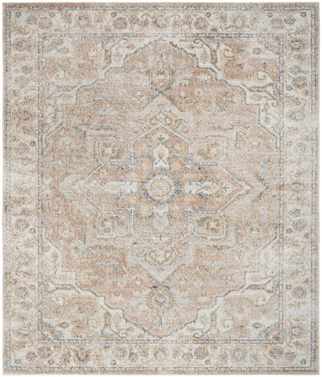 Nourison Astra Machine Washable Asw12 Beige Rug - Nourison - 99446125798