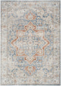 Nourison Astra Machine Washable Asw12 Denim Multi Rug - Nourison - 99446126320