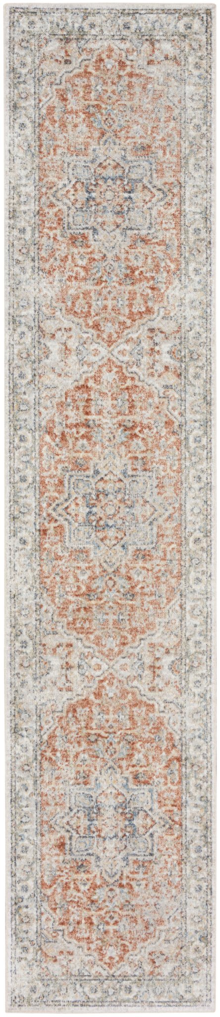 Nourison Astra Machine Washable Asw12 Gold/Multicolor Rug - Nourison - 99446125910