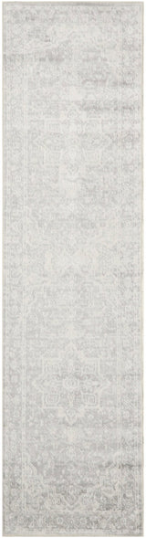 Nourison Astra Machine Washable ASW12 Machine Made Grey Rug