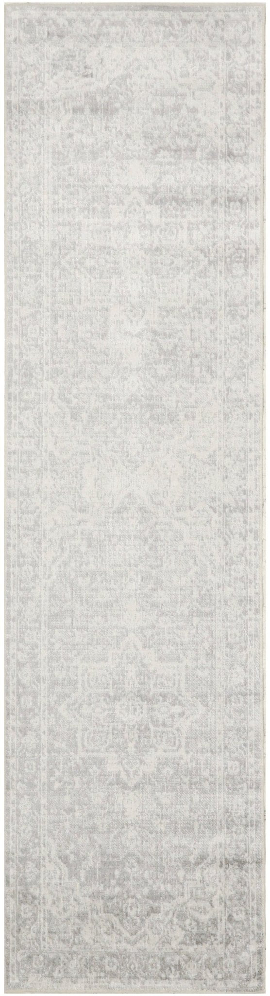 Nourison Astra Machine Washable ASW12 Machine Made Grey Rug