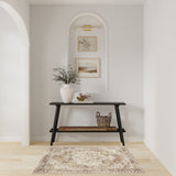 Nourison Astra Machine Washable ASW12 Machine Made Rust Rug