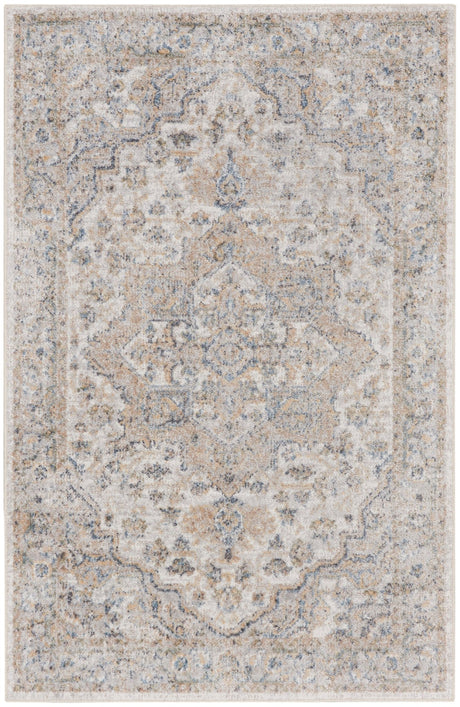 Nourison Astra Machine Washable Asw12 Silver Grey Rug - Nourison - 99446126702