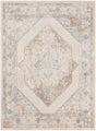 Nourison Astra Machine Washable Asw13 Ivory Blue Rug - Nourison - 99446964410