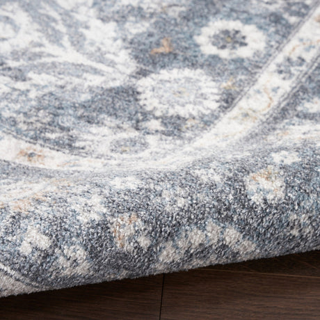 Nourison Astra Machine Washable Asw16 Dark Blue Rug - Nourison - 99446978066