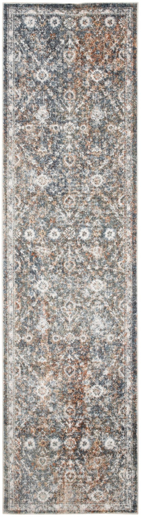 Nourison Astra Machine Washable Asw16 Ivory Multicolor Rug - Nourison - 99446978257