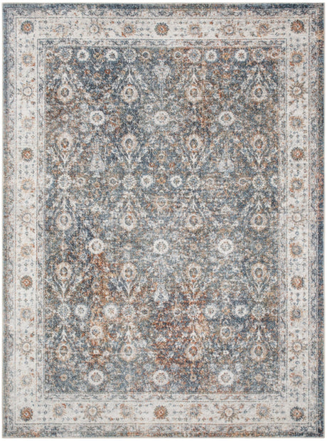 Nourison Astra Machine Washable Asw16 Ivory Multicolor Rug - Nourison - 99446978271