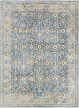 Nourison Astra Machine Washable Asw16 Teal Beige Rug - Nourison - 99446978219