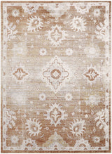 Nourison Astra Machine Washable ASW19 Machine Made Copper Rug