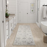 Nourison Astra Machine Washable ASW19 Machine Made Ivory Rug