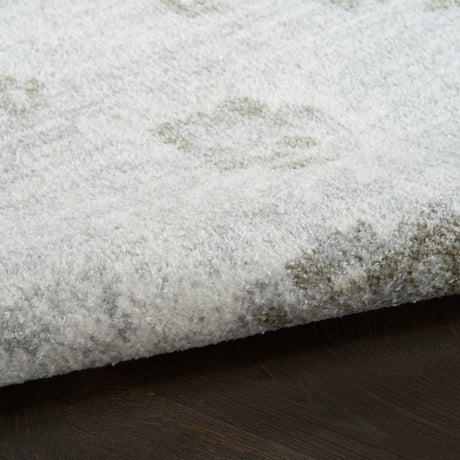 Nourison Astra Machine Washable ASW19 Machine Made Ivory Rug