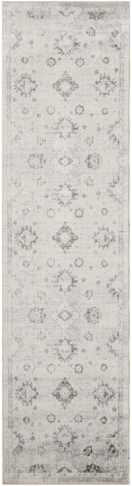 Nourison Astra Machine Washable ASW19 Machine Made Ivory Rug