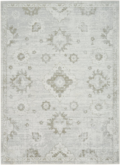 Nourison Astra Machine Washable ASW19 Machine Made Ivory Rug