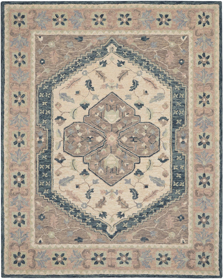 Nourison Bahari Bah03 Grey Rugs - Nourison - 99446792396