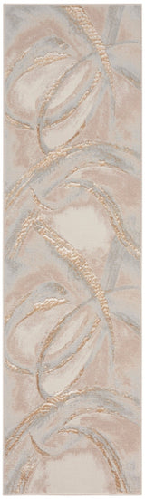 Nourison Brushstrokes Bsk01 Beige Grey Rug - Nourison - 99446898937