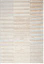 Nourison Brushstrokes Bsk04 Beige Silver Rug - Nourison - 99446899149