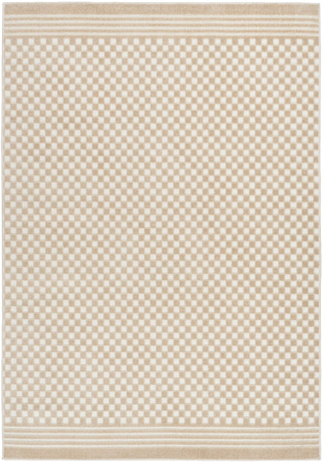 Nourison Care Free Caf02 Beige Rug - Nourison - 99446971357