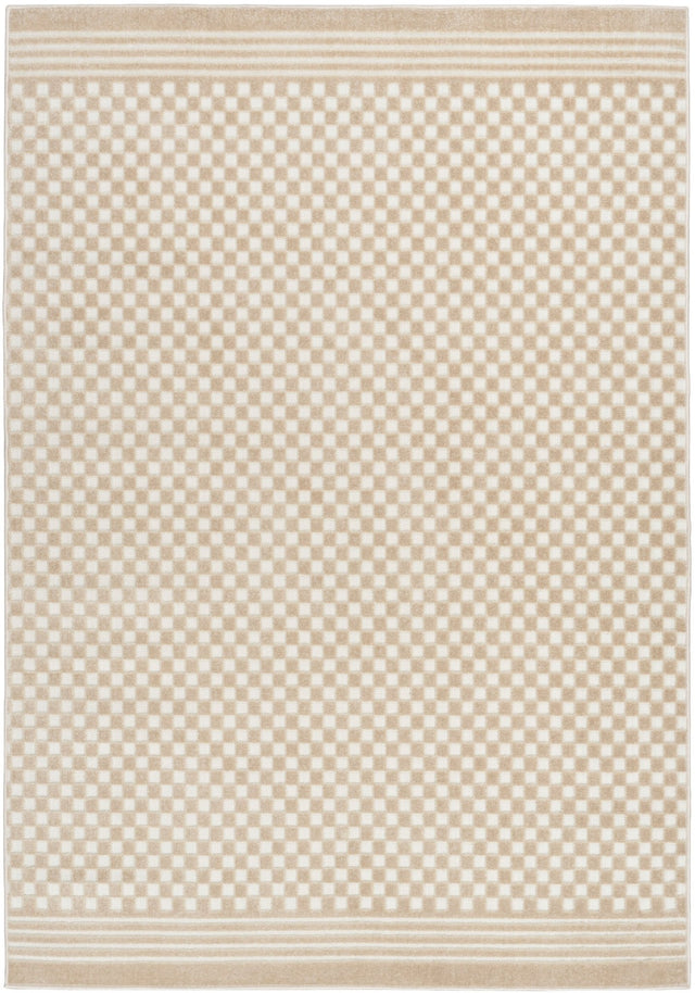 Nourison Care Free Caf02 Beige Rug - Nourison - 99446971357