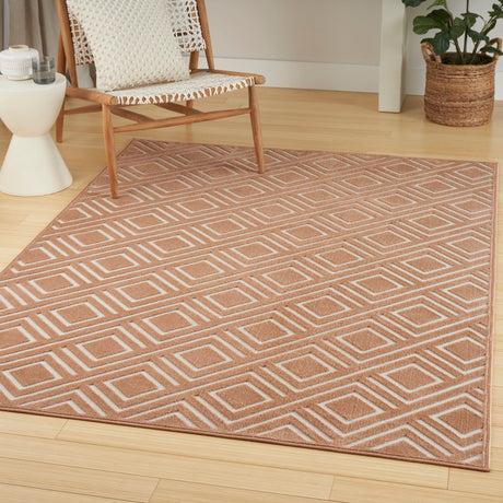 Nourison Care Free Caf03 Copper Rug - Nourison - 99446971906