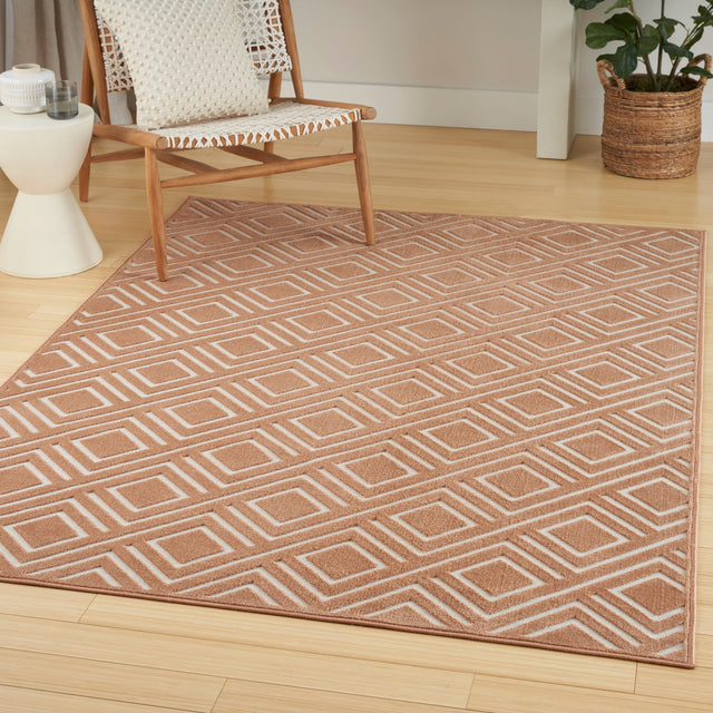 Nourison Care Free Caf03 Copper Rug - Nourison - 99446971906