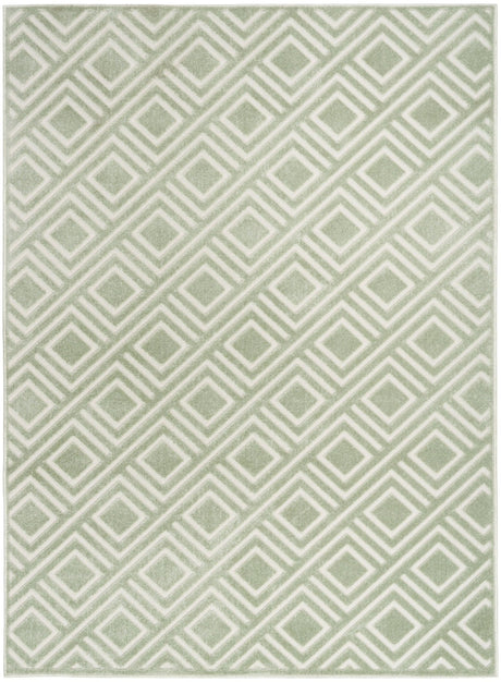 Nourison Care Free Caf03 Green Rug - Nourison - 99446971968