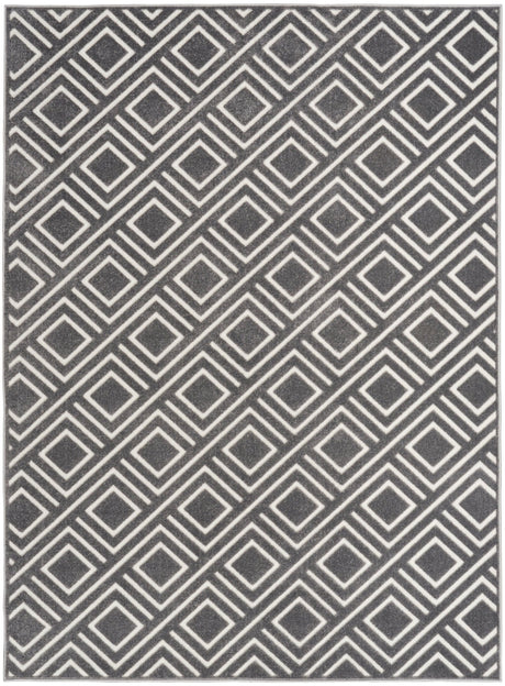 Nourison Care Free Caf03 Grey Rug - Nourison - 99446972026