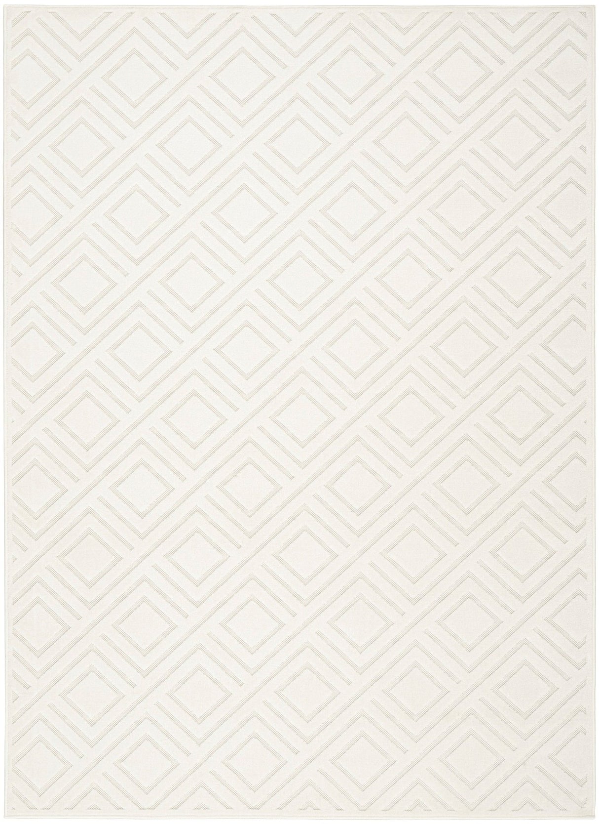 Nourison Care Free Caf03 Ivory Rug - Nourison - 99446972088