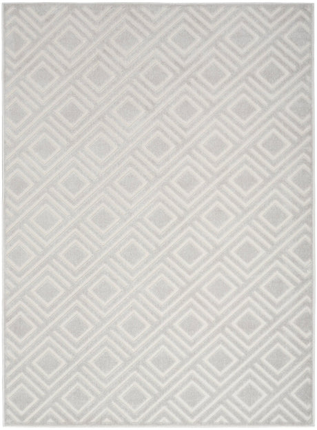 Nourison Care Free Caf03 Light Grey Rug - Nourison - 99446972149