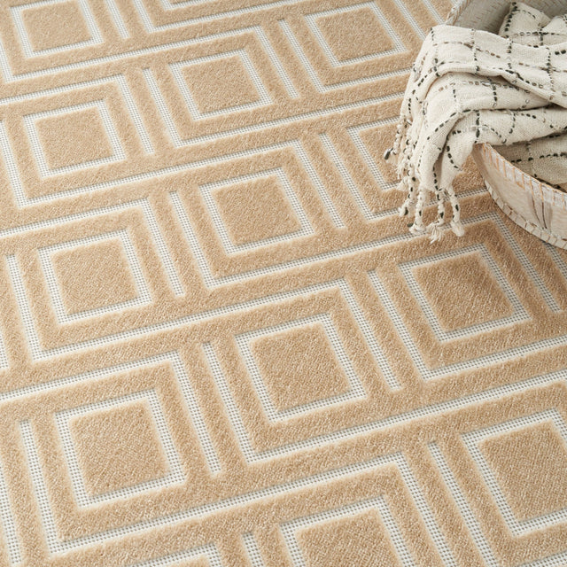 Nourison Care Free Caf03 Taupe Rug - Nourison - 99446972217