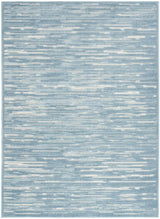 Nourison Care Free Caf04 Blue Rug - Nourison - 99446972330