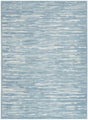 Nourison Care Free Caf04 Blue Rug - Nourison - 99446972330