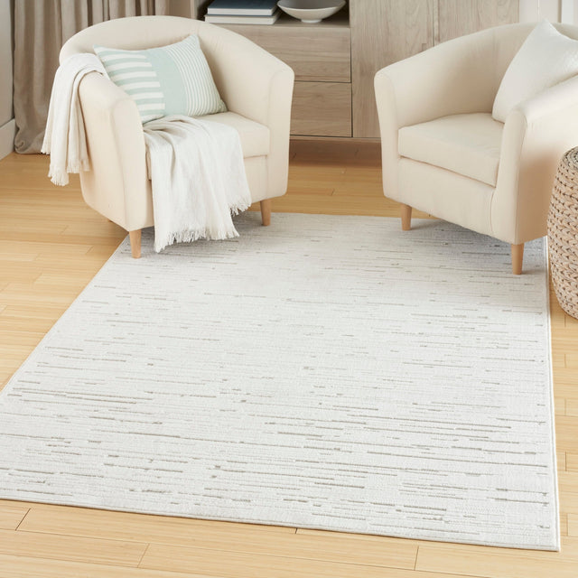 Nourison Care Free Caf04 Ivory Rug - Nourison - 99446972538