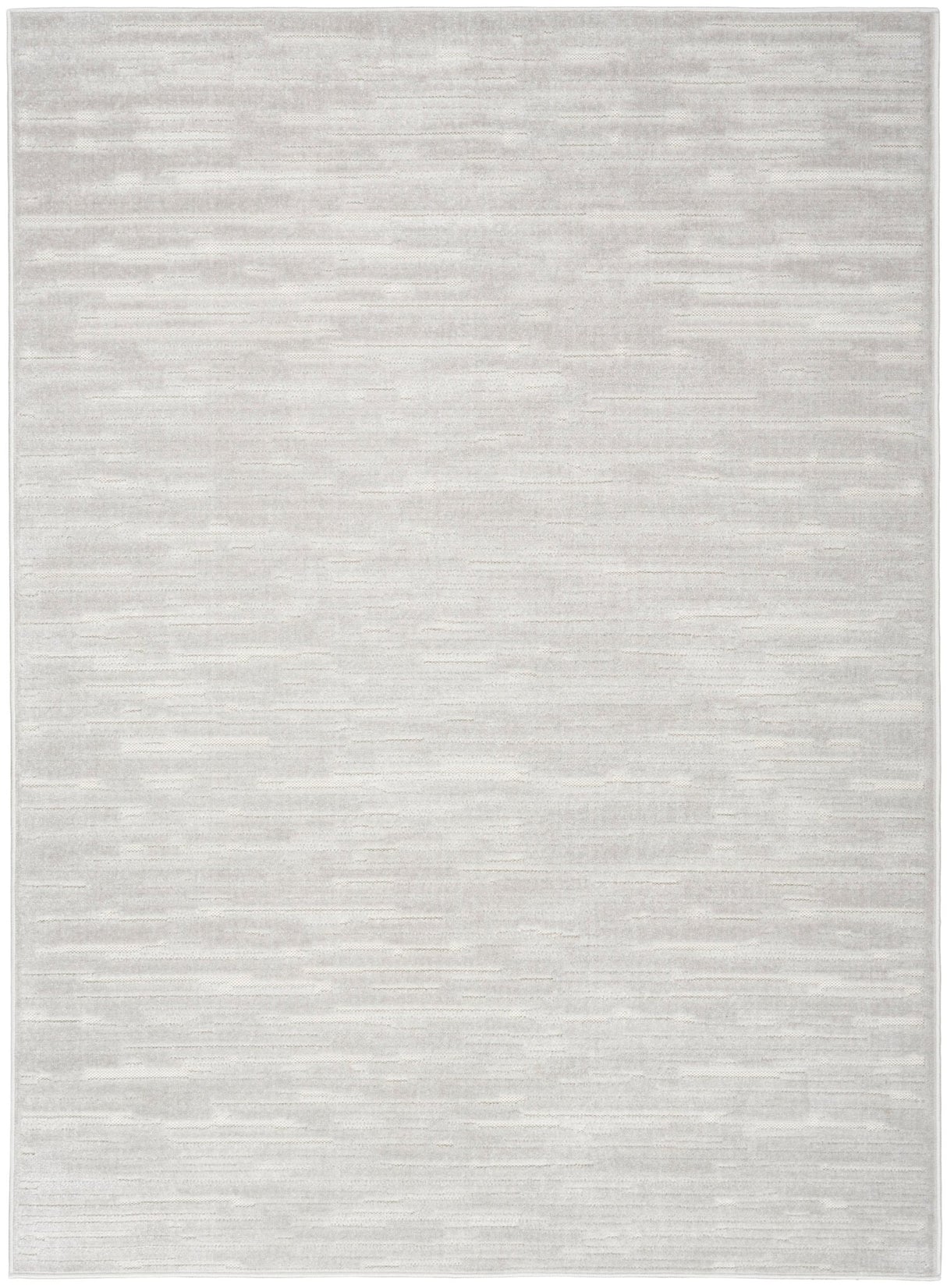 Nourison Care Free Caf04 Light Grey Rug - Nourison - 99446972590