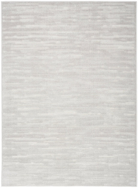 Nourison Care Free Caf04 Light Grey Rug - Nourison - 99446972590