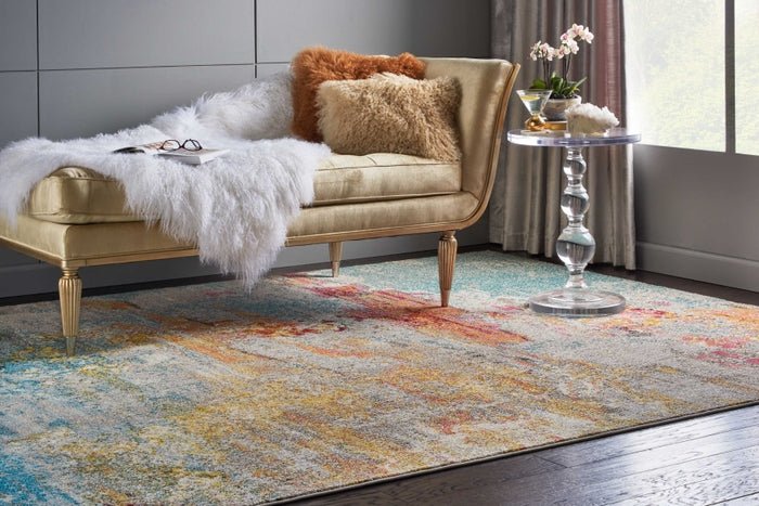 Nourison Celestial CES02 Machine Made Sealife Rug - 99446326522