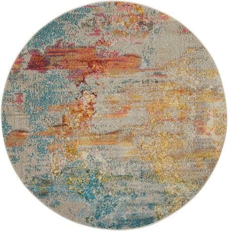 Nourison Celestial Ces02 Sealife Rugs - Nourison - 36225