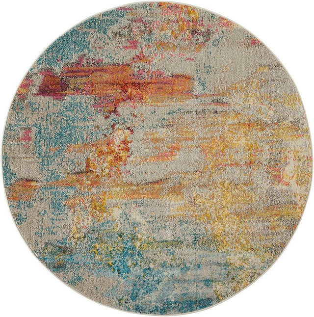 Nourison Celestial Ces02 Sealife Rugs - Nourison - 36225